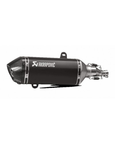 Silencieux Échappement Moto AKRAPOVIC MUFFLER SS/CF BLK GTS125 Silencieux Échappement Moto AKRAPOVIC MUFFLER SS/CF BLK GTS125
