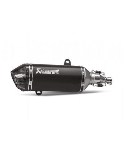 Silencieux Échappement Moto AKRAPOVIC MUFFLER SS/CF BLK GTS125 Silencieux Échappement Moto AKRAPOVIC MUFFLER SS/CF BLK GTS125