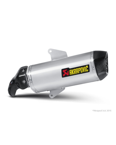 Silencieux Échappement Moto AKRAPOVIC MUFFLER SS/CF GP 800