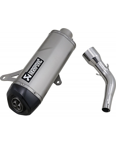 Silencieux Échappement Moto AKRAPOVIC MUFFLER SS/CF GTS300 Silencieux Échappement Moto AKRAPOVIC MUFFLER SS/CF GTS300