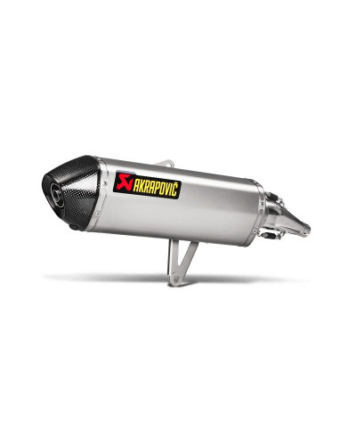 Silencieux Échappement Moto AKRAPOVIC MUFFLER SS/CF SH300I 2016