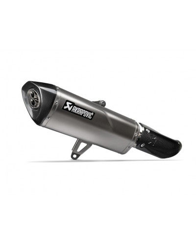 Silencieux Échappement Moto AKRAPOVIC MUFFLER SS/CF TRICITY 300 Silencieux Échappement Moto AKRAPOVIC MUFFLER SS/CF TRICITY 300