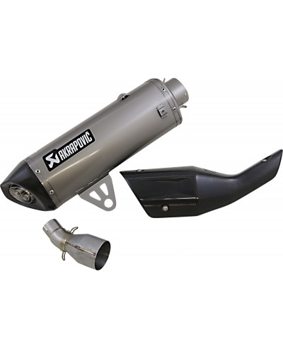 Silencieux Échappement Moto AKRAPOVIC MUFFLER TI/CF C400X / GT Silencieux Échappement Moto AKRAPOVIC MUFFLER TI/CF C400X / GT