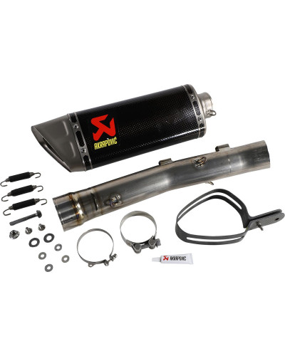 Silencieux Échappement Moto AKRAPOVIC MUFFLER TI/CF CBR1000RR
