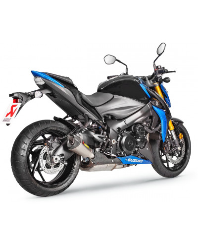Silencieux Échappement Moto AKRAPOVIC MUFFLER TI/CF GSX-S1000 17 Silencieux Échappement Moto AKRAPOVIC MUFFLER TI/CF GSX-S1000 17
