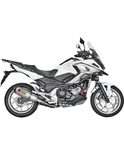 Silencieux Échappement Moto AKRAPOVIC MUFFLER TI/CF NC700X 2016