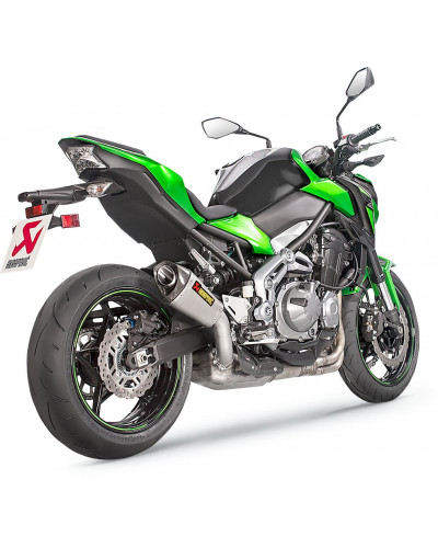 Silencieux Échappement Moto AKRAPOVIC MUFFLER TI/CF Z900 Silencieux Échappement Moto AKRAPOVIC MUFFLER TI/CF Z900
