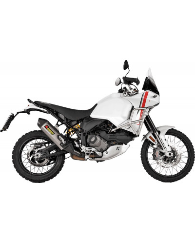 Silencieux Échappement Moto AKRAPOVIC MUFFLER TI DESERTX Silencieux Échappement Moto AKRAPOVIC MUFFLER TI DESERTX