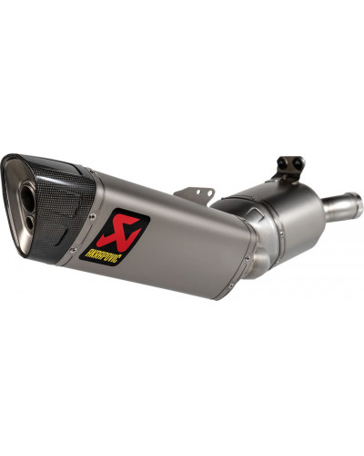 Silencieux Échappement Moto AKRAPOVIC MUFFLER TI F900R/XR