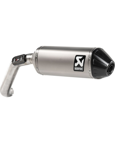 Silencieux Échappement Moto AKRAPOVIC MUFFLER TI M-G V85 Silencieux Échappement Moto AKRAPOVIC MUFFLER TI M-G V85