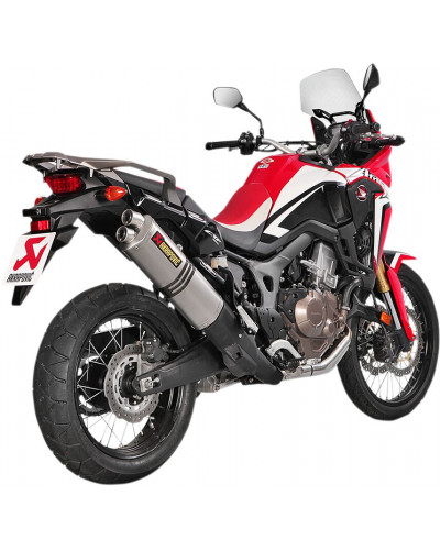 Silencieux Échappement Moto AKRAPOVIC MUFFLER TI/SS CRF1000L 16-17 Silencieux Échappement Moto AKRAPOVIC MUFFLER TI/SS CRF1000L 16-17