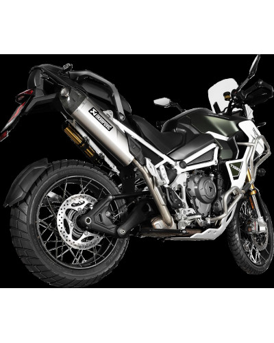 Silencieux Échappement Moto AKRAPOVIC MUFFLER TI TIGER 1200 Silencieux Échappement Moto AKRAPOVIC MUFFLER TI TIGER 1200