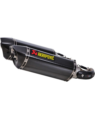 Silencieux Échappement Moto AKRAPOVIC MUFFLERS CF MONSTER 696 Silencieux Échappement Moto AKRAPOVIC MUFFLERS CF MONSTER 696