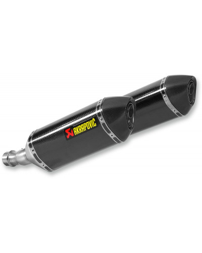 Silencieux Échappement Moto AKRAPOVIC MUFFLERS CF Z1000 14-18
