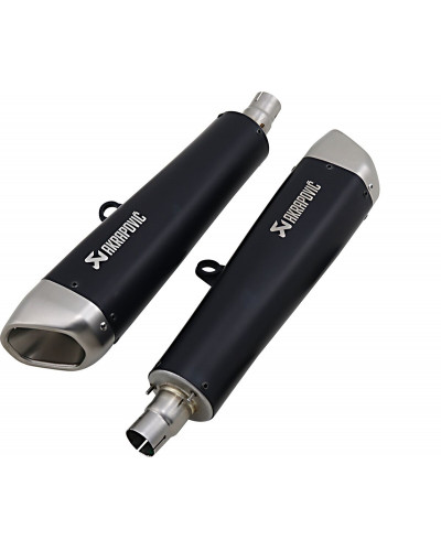 Silencieux Échappement Moto AKRAPOVIC MUFFLERS TI BK SPD TWIN Silencieux Échappement Moto AKRAPOVIC MUFFLERS TI BK SPD TWIN