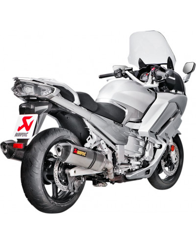 Silencieux Échappement Moto AKRAPOVIC MUFFLERS TI/CF FJR1300 16 Silencieux Échappement Moto AKRAPOVIC MUFFLERS TI/CF FJR1300 16