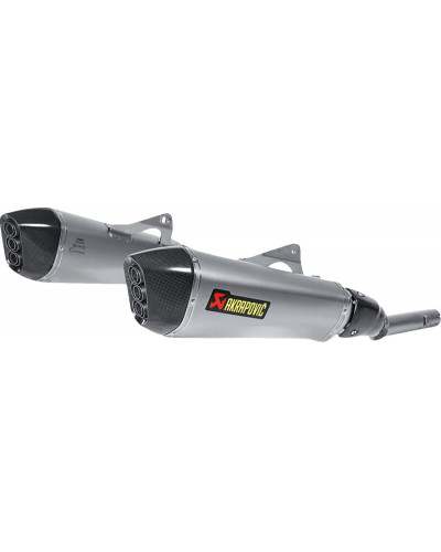 Silencieux Échappement Moto AKRAPOVIC MUFFLERS TI/CF K1600GT Silencieux Échappement Moto AKRAPOVIC MUFFLERS TI/CF K1600GT