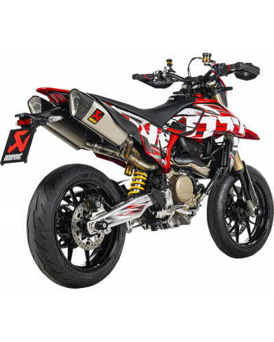 Silencieux Échappement Moto AKRAPOVIC MUFFLERS TI HYPERMOTARD 698 Silencieux Échappement Moto AKRAPOVIC MUFFLERS TI HYPERMOTARD 698