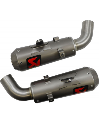 Silencieux Échappement Moto AKRAPOVIC MUFFLERS TI HYPERMOTARD