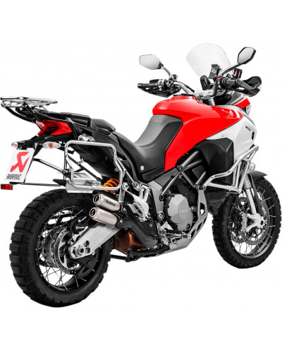 Silencieux Échappement Moto AKRAPOVIC MUFFLERS TI MLSTRD 950 Silencieux Échappement Moto AKRAPOVIC MUFFLERS TI MLSTRD 950