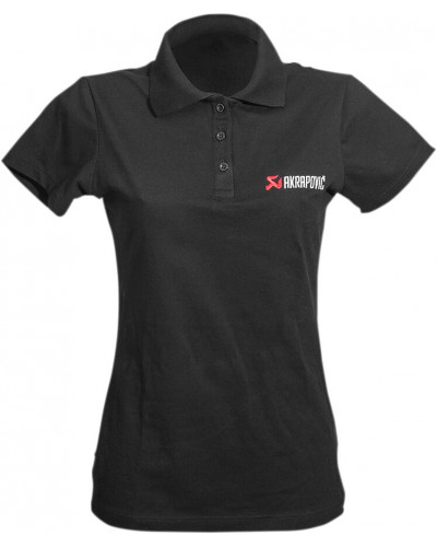 T-Shirt Moto AKRAPOVIC POLO AKRAPOVIC WMN BK L