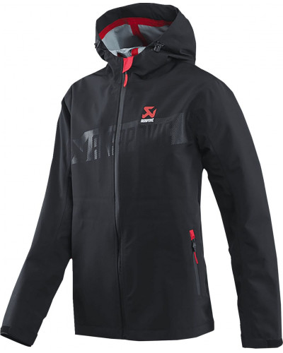 Veste Textile AKRAPOVIC RAIN JACKET BLACK MEN M