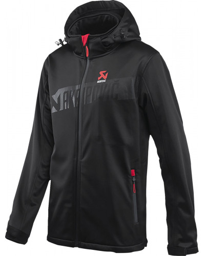 Veste Textile AKRAPOVIC SOFTSHELL JKT BLK MEN M