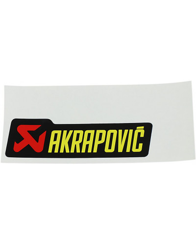Echappement diversv AKRAPOVIC STICKER AKRA MT-07 /MT-09