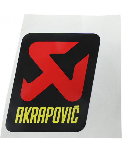 Echappement diversv AKRAPOVIC STICKER AKRAPOVIC R1 15