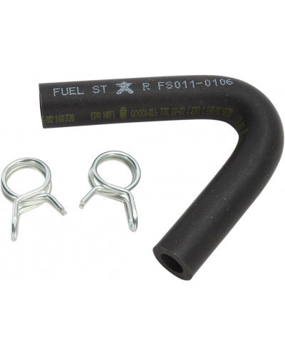 Durite Essence Moto ALL BALLS FUELSTAR HOSE+CLAMPS KT