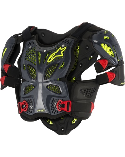 ALPINESTARS  A-10 Full Chest anthracite-noir-rouge