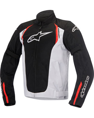 Blouson Moto Été ALPINESTARS AST air noir-blanc-rouge