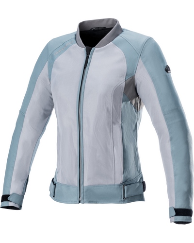 Blouson Moto Été ALPINESTARS Blouson Stella Eloise V2 air gris-bleu