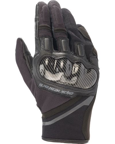 Gants Moto Été ALPINESTARS Chrome noir-gris