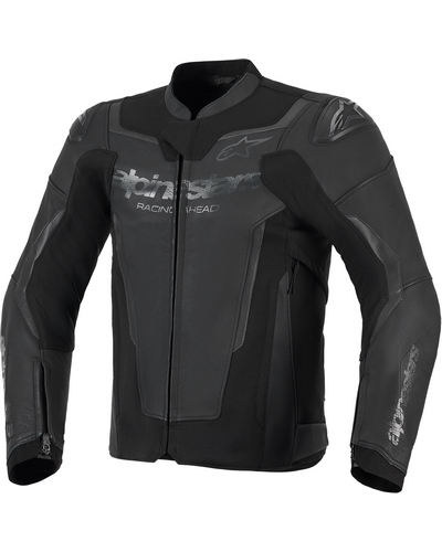 Blouson Cuir Moto ALPINESTARS cuir GP Force V2 noir