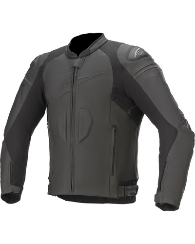 Blouson Cuir Moto ALPINESTARS cuir GP Plus R v3 noir