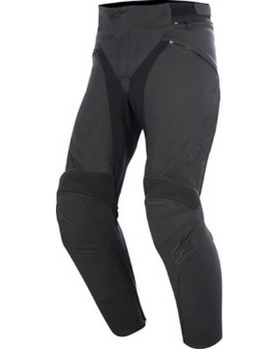 Pantalon Cuir Moto ALPINESTARS Cuir Jagg noir