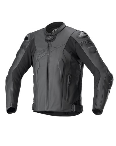 Blouson Cuir Moto ALPINESTARS cuir Missile V2 noir