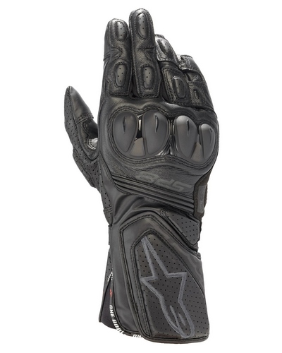 Gants Moto Racing ALPINESTARS cuir SP-8 V3 noir