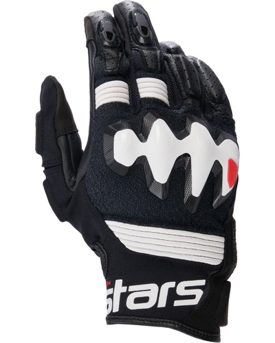 Gants Moto Été ALPINESTARS été Halo noir-blanc