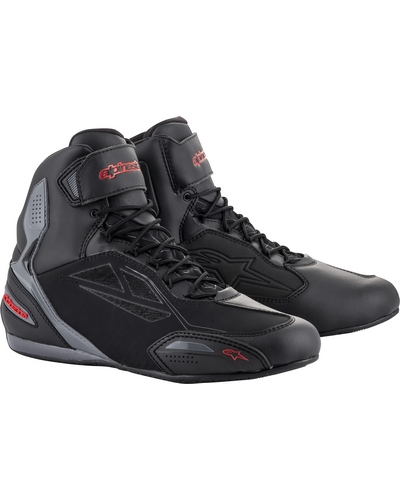 Baskets Moto ALPINESTARS Faster 3 Drystar® noir-rouge