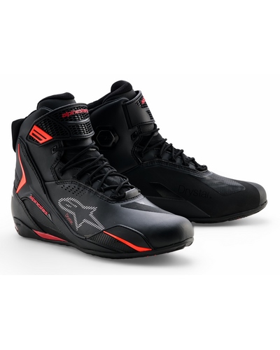 Baskets Moto ALPINESTARS Faster-4 Drystar noir-rouge