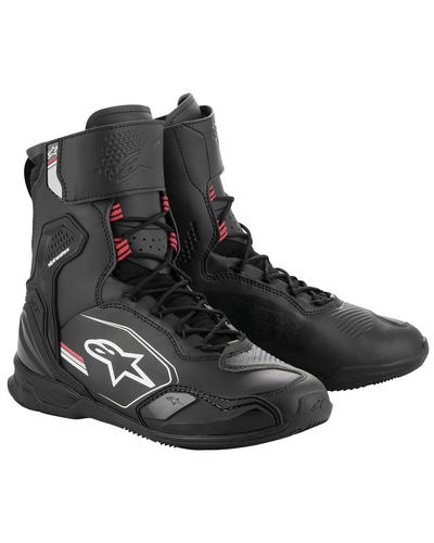 Baskets Moto ALPINESTARS Haute Superfaster noir-gris