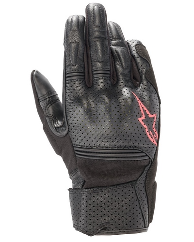 Gants Moto Été ALPINESTARS Kalea lady noir-rouge