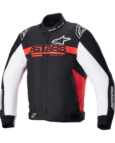 Blouson Textile Moto ALPINESTARS Monza Sport noir-rouge