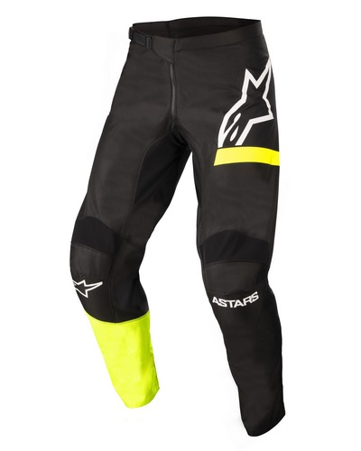 Pantalon Moto Cross ALPINESTARS Racer Chaser kid noir-jaune flo