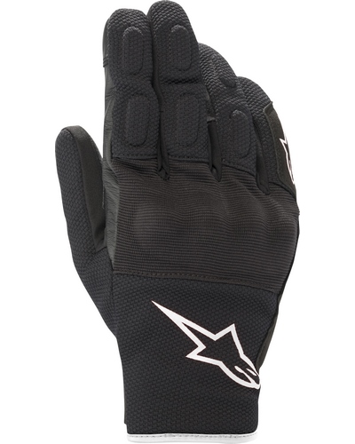 Gants Moto Mi-Saison ALPINESTARS S-Max Drystar noir-blanc