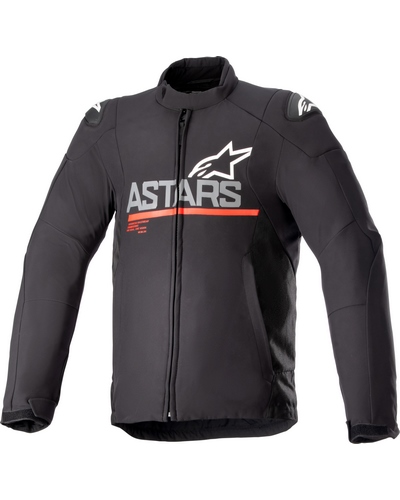 Blouson Textile Moto ALPINESTARS SMX waterproof noir-rouge