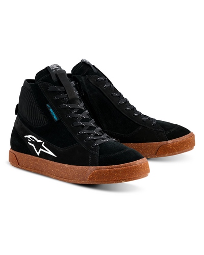 Baskets Moto ALPINESTARS Stated waterproof noir-blanc Baskets Moto ALPINESTARS Stated waterproof noir-blanc