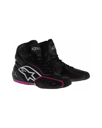 Baskets Moto ALPINESTARS Stella Faster 2 WP® noir-fuchsia